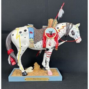 The Trail of Painted Ponies #1477 War Pony Retired Statue Figurine - Numbered